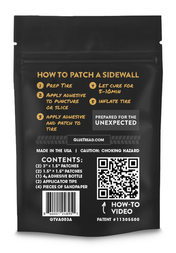 External Reference Patch External Patch Kit – GlueTread Australia